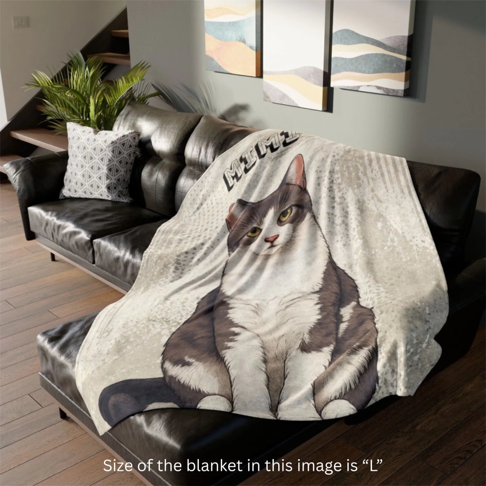 Pet Pop Art Blanket – pop art colour detail