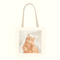 Beige Pop Art Pet Tote