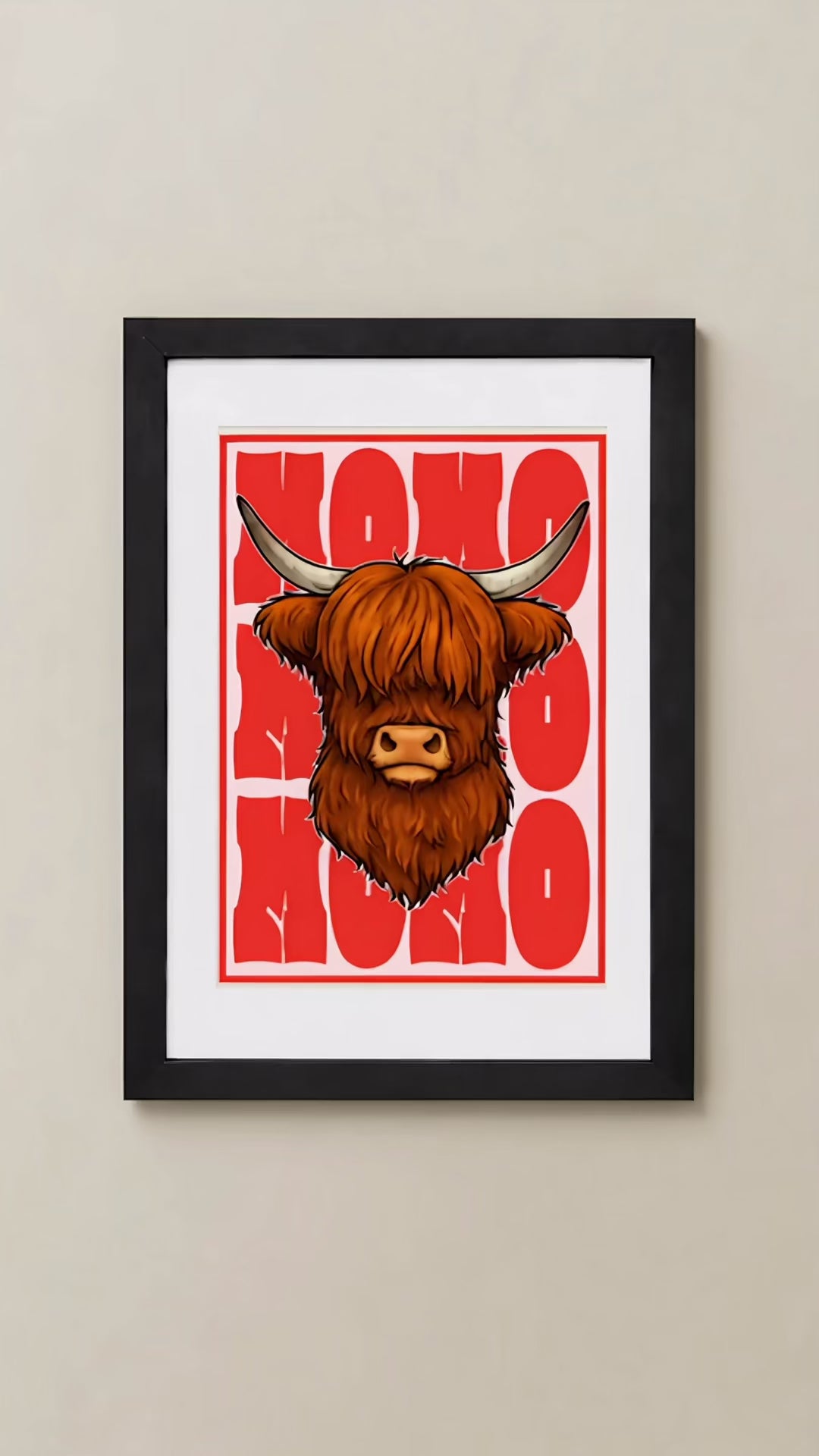 Pet Bold Name Framed Poster